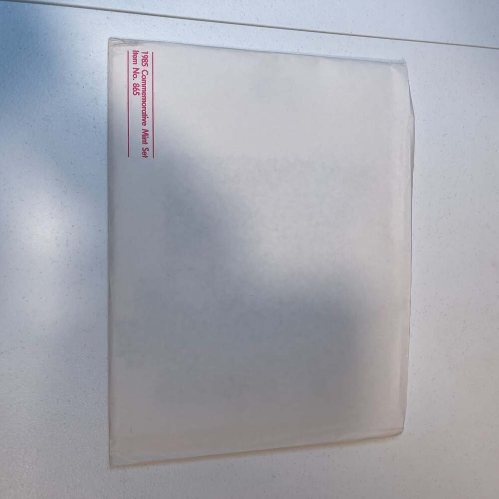 1985 USPS Commemorative Mint Stamp‎ Set, Item 865 - Vintage Original Packaging